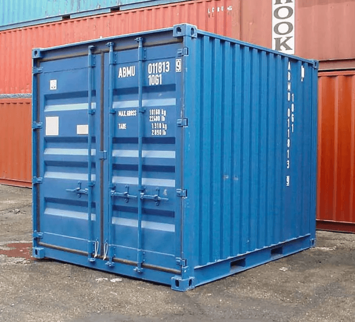 10-FOOT STANDARD (DRY) CONTAINERS