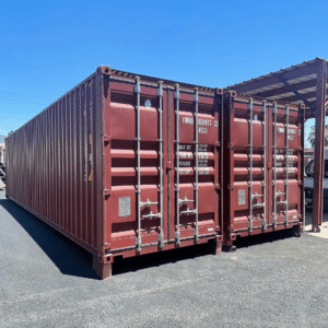 40ft High Cube Open Side with Post Shipping Container