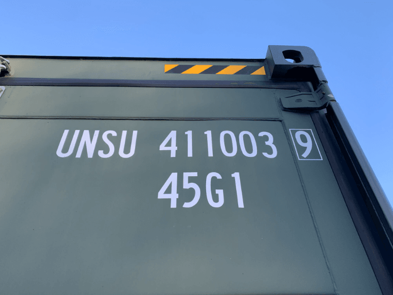 10ft green High Cube shipping container - Image 2