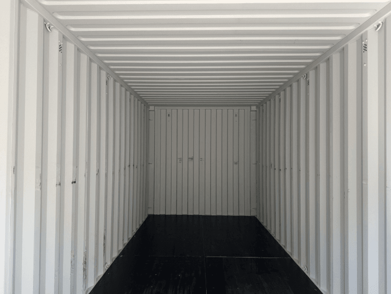 20 x 8 New Black Shipping / Storage Container - Image 2
