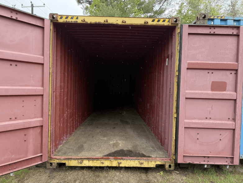40 x 8 x 9.5 Used Shipping / Storage Container - Image 3
