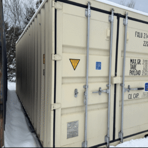20′ x 8′ x 8.5′ New Beige Shipping / Storage Container