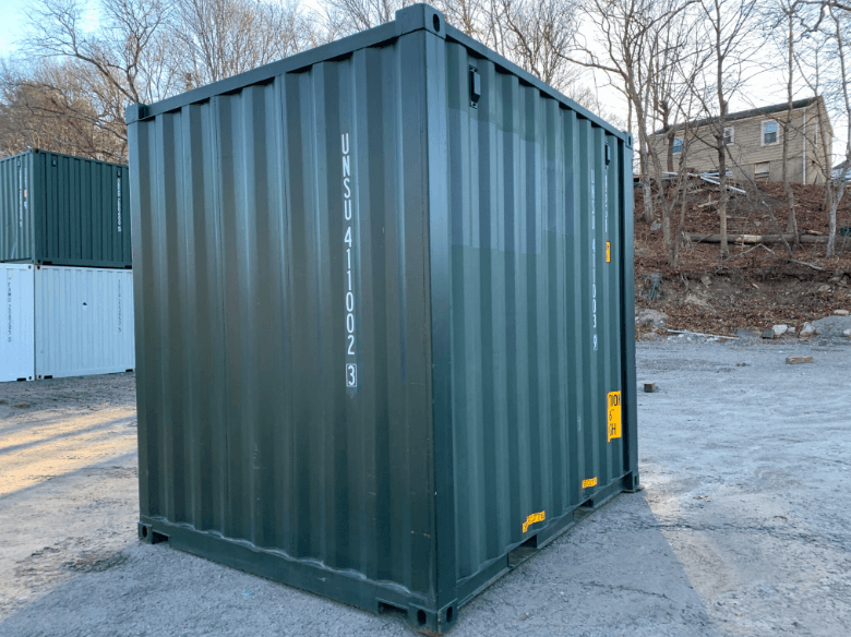 10ft green High Cube shipping container - Image 12