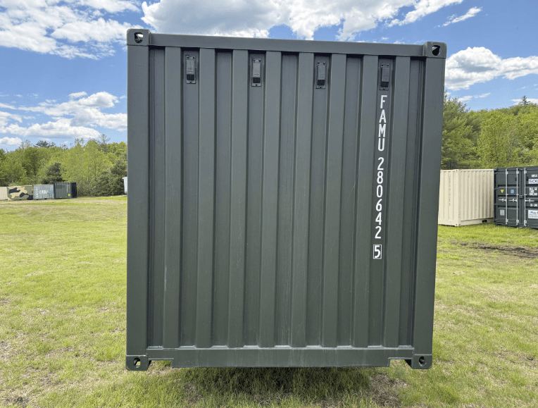 20 x 8 x 8.5 Green Shipping / Storage Container - Image 4