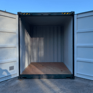 10ft green High Cube shipping container