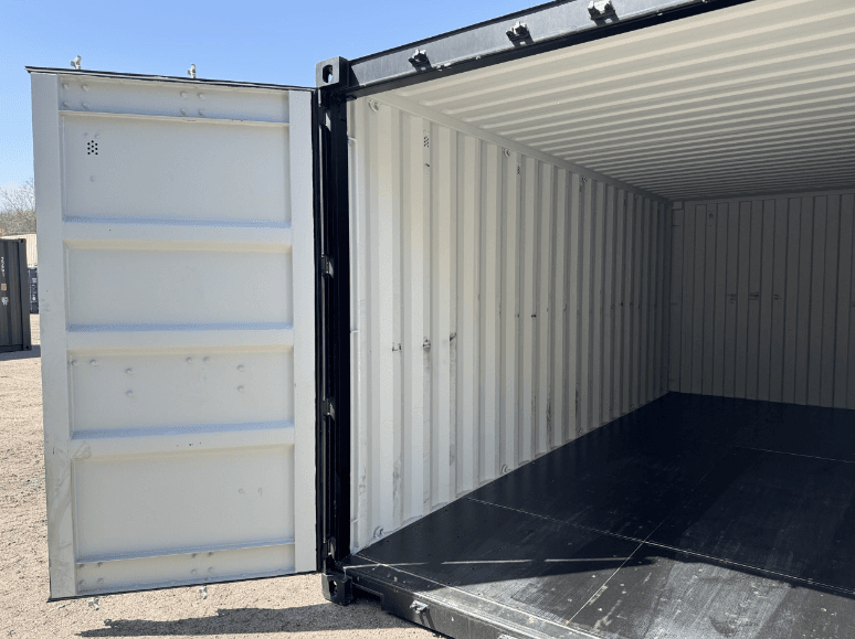 20 x 8 New Black Shipping / Storage Container - Image 7