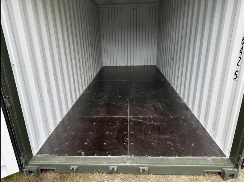 20 x 8 x 8.5 Green Shipping / Storage Container - Image 8