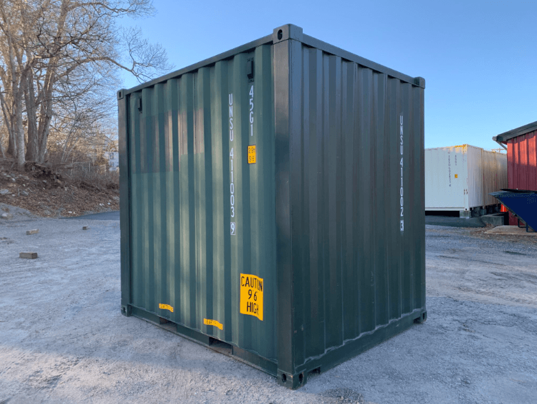 10ft green High Cube shipping container - Image 10