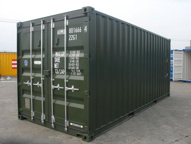 20ft New (One Trip) Container – S2 (Original) Doors